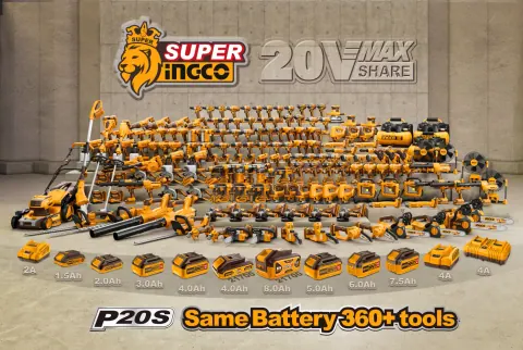 INGCO lithium battery products