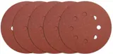 طقم أوراق صنفرة دائرية انجكو 150 ملم 5 قطع (P80/P120) — 1