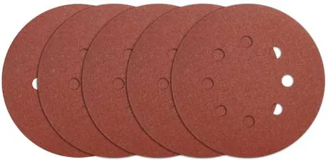 طقم أوراق صنفرة دائرية انجكو 150 ملم 5 قطع (P80/P120)