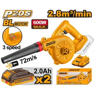 20V Cordless Blower 3 Speeds