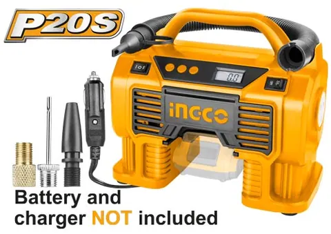 Cordless auto air compressor