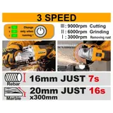 20V Cordless Angle Grinder 4.5 Inch — 2