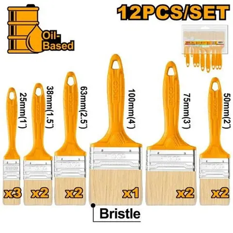 Paint Brush 12Pcs Set
