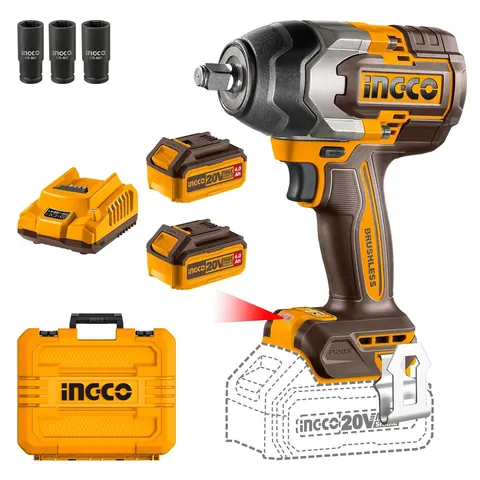 20V Cordless Impact Wrench Brushless 850Nm — 2