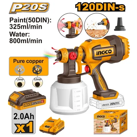 20V Cordless Paint Spray Gun