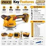 20V Cordless Tile Vibration Machine — 2