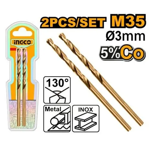 HSS-CO M35 Drill Bit 3mm
