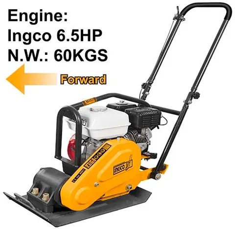 Gasoline plate compactor