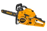 Gasoline chain saw — 1