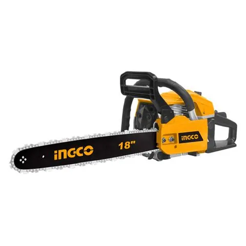 Gasoline chain saw — 2