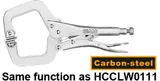 كماشة قفل انجكو C-CLAMP مقاس 11 بوصة لأعمال اللحام والنجارة — 1