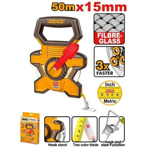 Fibreglass Measuring Tape 50M