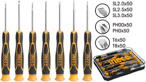 7 Pcs precision screwdriver set