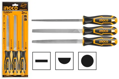 Steel file set