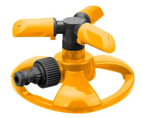 Plastic 3 arm rotatory sprinkler