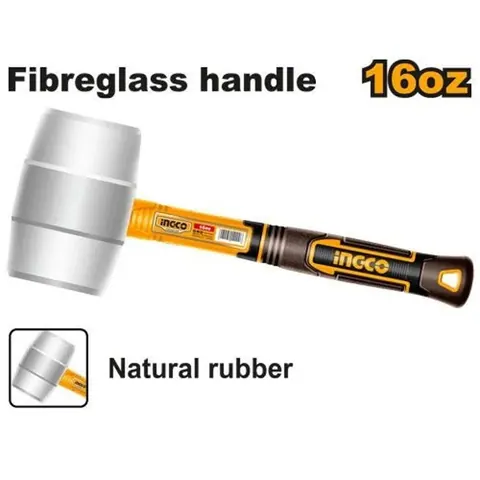 Rubber Hammer 450g (Natural Rubber)