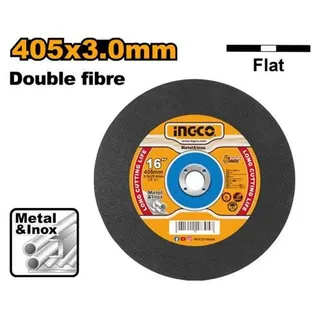 Abrasive metal cutting disc