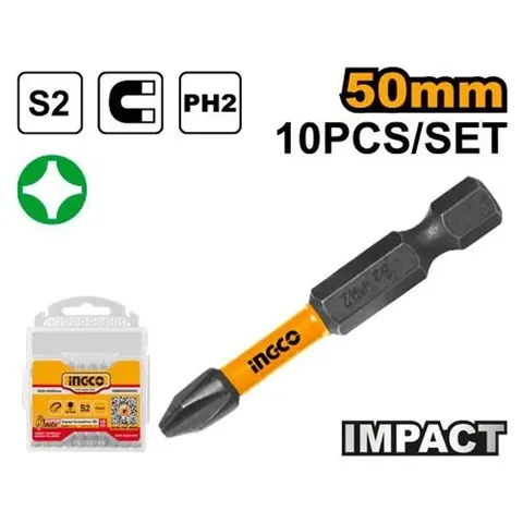راسيات امباكت PH2 50 ملم 10 قطع انجكو